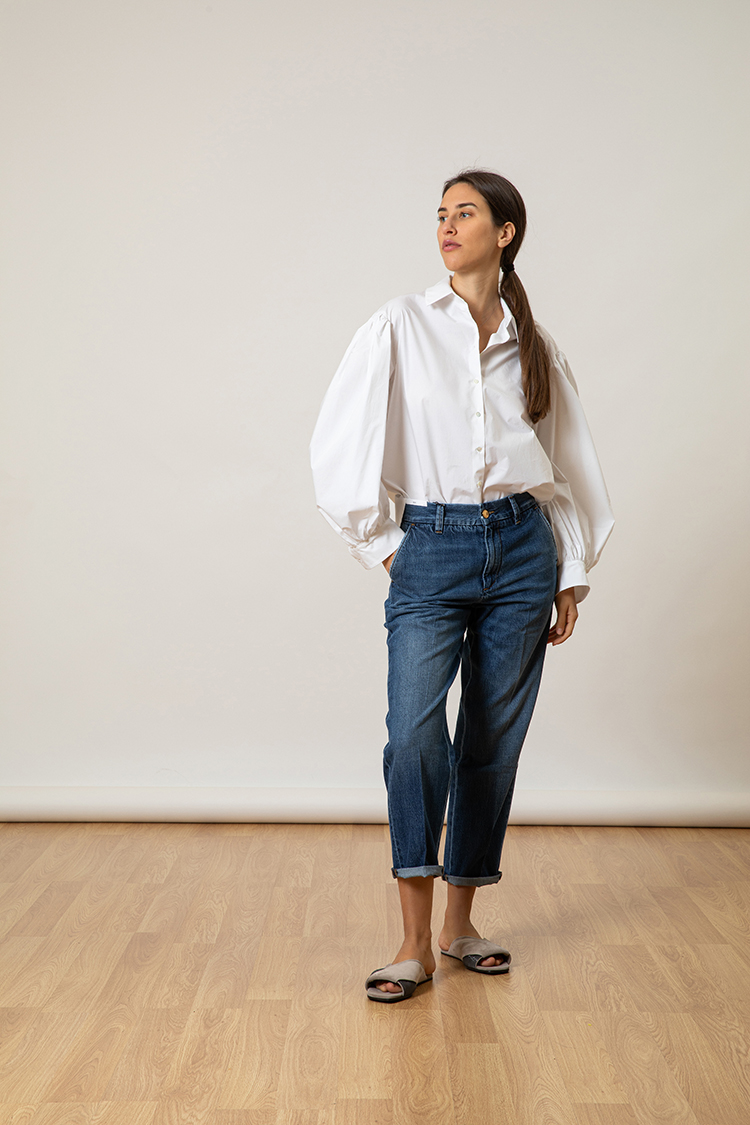 PANTALONE IN DENIM